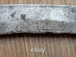 Antique Drawknife With Original Wooden Case Woodworking