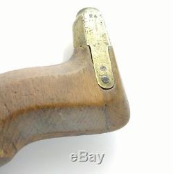 Antique Ellinghaus Primitive Wooden Brace Woodworking Tool Drill #26