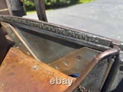 Antique Fox Machine Co. 5A Universal Trimmer Cast Iron Woodworking Miter Tool