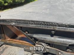 Antique Fox Machine Co. 5A Universal Trimmer Cast Iron Woodworking Miter Tool