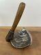 Antique French Bowl Carving Adze Axe Woodwork Tool