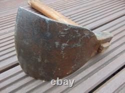 Antique French Carpenter's Woodworking Tool Adze