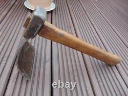 Antique French Carpenter's Woodworking Tool Adze