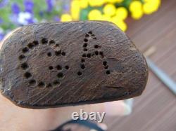 Antique French Carpenter's Woodworking Tool Adze