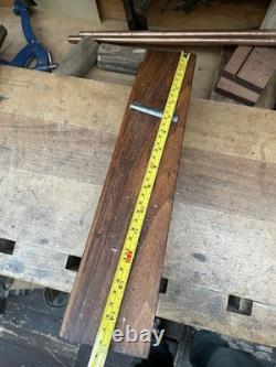 Antique Griffin's 18 Wooden skew sharp Badger Plane Vintage Woodworking Tool