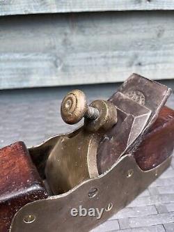 Antique Gunmetal Infill Smithing Plane Vintage Tools