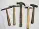 Antique Hammer Lot Woodworking Cobbler's Leather Stone Tool Sorby Osborne