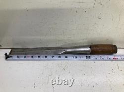 Antique Hibbard Spencer Timber Framing Woodworking Diamond Back Chisel 1 3/8