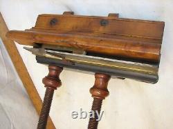 Antique Hynson & Gormly Rosewood Screw Arm Plow Plane Woodworking