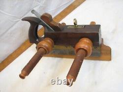 Antique Hynson & Gormly Rosewood Screw Arm Plow Plane Woodworking