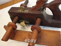 Antique Hynson & Gormly Rosewood Screw Arm Plow Plane Woodworking