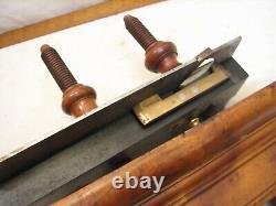 Antique Hynson & Gormly Rosewood Screw Arm Plow Plane Woodworking