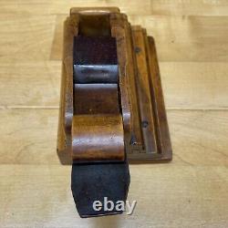 Antique I Sorby Chamfer Plane Wooden Body Vintage Woodworking Tools I. Sorby