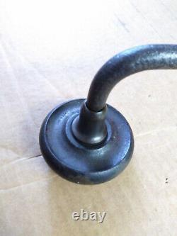 Antique JOHN S FRAY No. 108 Spofford Brace Hand Drill Pewter Ring Woodworking