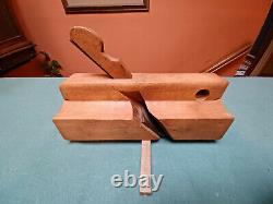 Antique Large Complex Woodworking Plane by A. Howland & Co