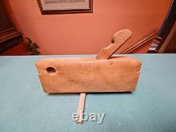Antique Large Complex Woodworking Plane by A. Howland & Co