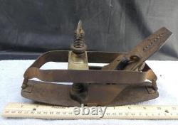 Antique Leonard Bailey Compass Plane Woodworking Tool Possibly No 20 Victor