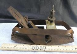 Antique Leonard Bailey Compass Plane Woodworking Tool Possibly No 20 Victor