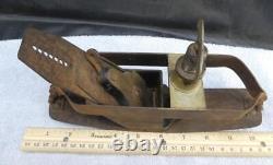 Antique Leonard Bailey Compass Plane Woodworking Tool Possibly No 20 Victor