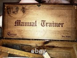 Antique Manual Training Woodworking Tool Set Manual Trainer No. 972A -1900's