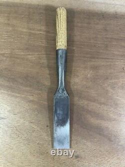 Antique Massive 1.3/4 Socket Firmer Slick Framing Chisel Woodwork Tool