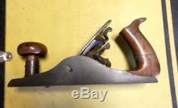 Antique Metallic plane co, wood working plane early pat may 14, 1867