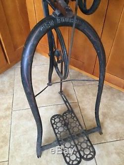 Antique New Rogers Cast Iron Treadle Scroll Saw, Woodworking, Peddle