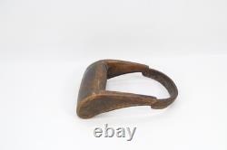 Antique Norwegian Woodworking Tool Skav Hand Forged Curved Scraper for