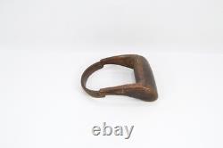 Antique Norwegian Woodworking Tool Skav Hand Forged Curved Scraper for