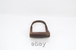 Antique Norwegian Woodworking Tool Skav Hand Forged Curved Scraper for