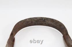 Antique Norwegian Woodworking Tool Skav Hand Forged Curved Scraper for