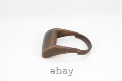 Antique Norwegian Woodworking Tool Skav Hand Forged Curved Scraper for