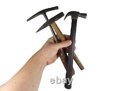 Antique Our Vintage Set Of 3 Hammer Old Tools Carpentry Woodworking
