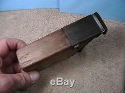 Antique PAT'd NOV 18 1884 Wood Small Bull Nose Rabbet Plane Woodworking Tool USA