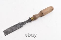 Antique Peugeot Freres 1 1/4'' Chisel Cast Steel Wood Working Tool USER V68