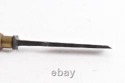 Antique Peugeot Freres 1 1/4'' Chisel Cast Steel Wood Working Tool USER V68