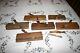Antique Primitive Woodworking Wood Molding Hand Plane Tool Lot of 6