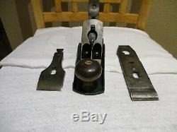 Antique Rare Stanley Bailey No 3 Pre-Lateral Woodworking Plane Type 2