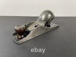 Antique Rare Stanley No. 140 Type 1 Skew Block Rabbet Plane Woodwork Tool