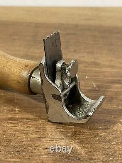 Antique Rare Stanley No. 69 Hand Beader Plane Woodwork Tool