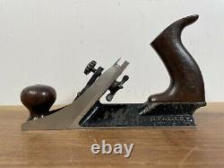 Antique Rare Stanley No. 72 1/2 Adjustable Chamfer & Beading Plane Woodwork Tool