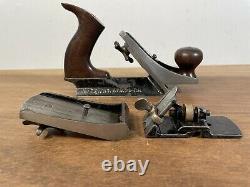 Antique Rare Stanley No. 72 1/2 Adjustable Chamfer & Beading Plane Woodwork Tool