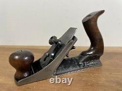 Antique Rare Stanley No. 72 Adjustable Chamfer Plane Woodwork Tool