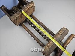 Antique Richards Wilcox 0377 Woodworking Bench Vise Quick Release 10 Opening