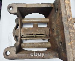 Antique Richards Wilcox 0377 Woodworking Bench Vise Quick Release 10 Opening