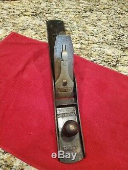 Antique STANLEY BAILEY No. 7 Smooth Bottom Wood Working Hand Plane NICE