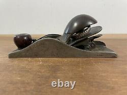 Antique Scarce Stanley No. 140 Type 1 Skew Rabbet & Block Plane Woodwork Tool