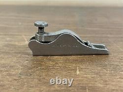 Antique Scarce Stanley No. 96 Chisel Gauge Plane + R Sorby Chisel Woodwork Tools