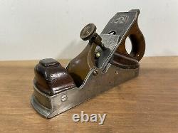 Antique Scottish Pattern Smoothing Woodwork Plane, Hearnshaw Bros. Cutter