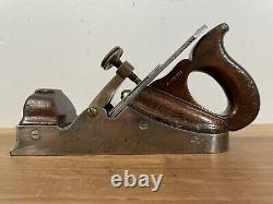 Antique Scottish Pattern Smoothing Woodwork Plane, Hearnshaw Bros. Cutter